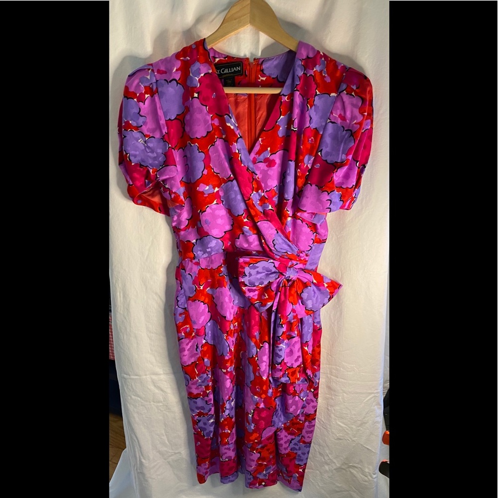 Vintage St. Gillian Petite Silk Dress size 4